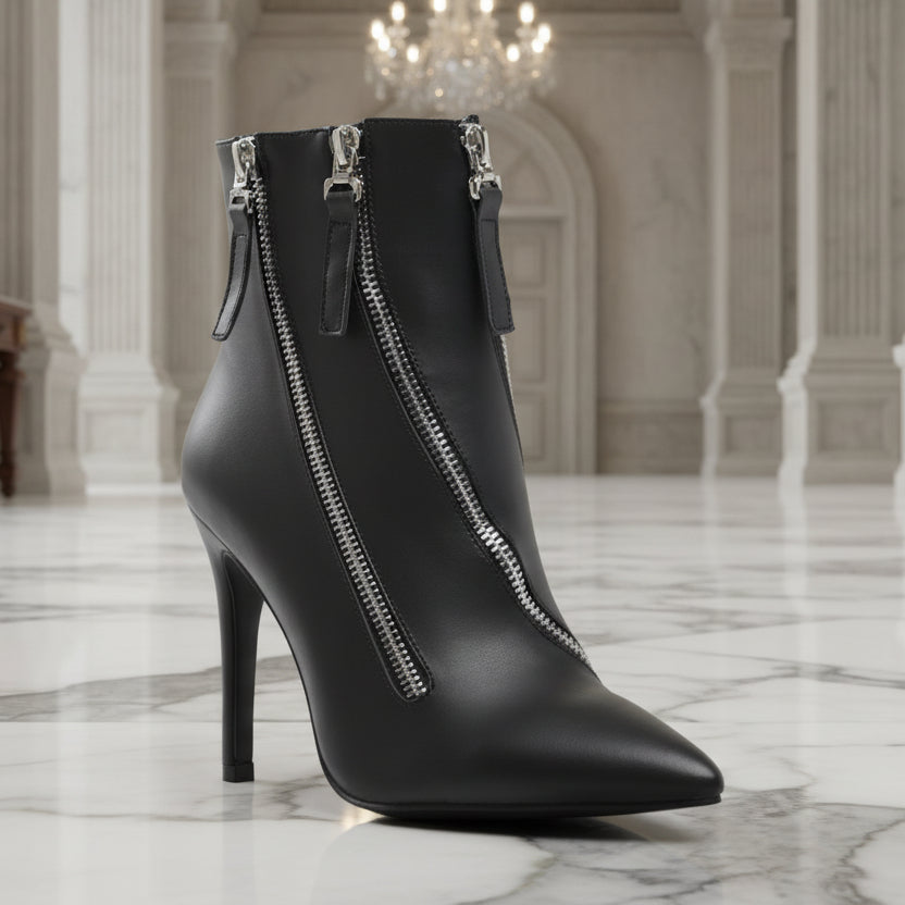 Stylish ankle boots featured at VacationGrabs with a chic design and stylish buckle accents
