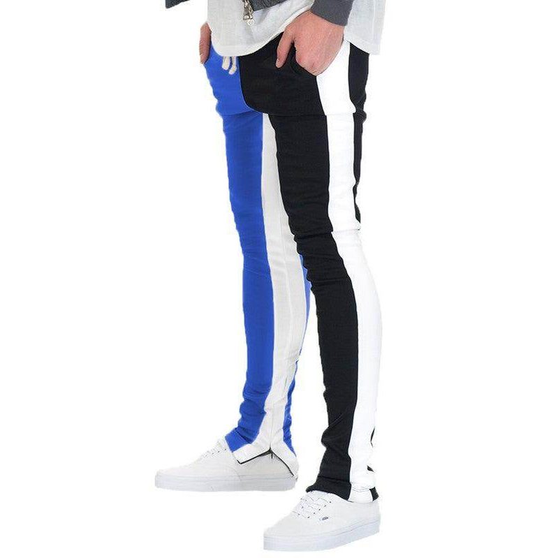 Two Tone Color Block Joggers - VacationGrabs