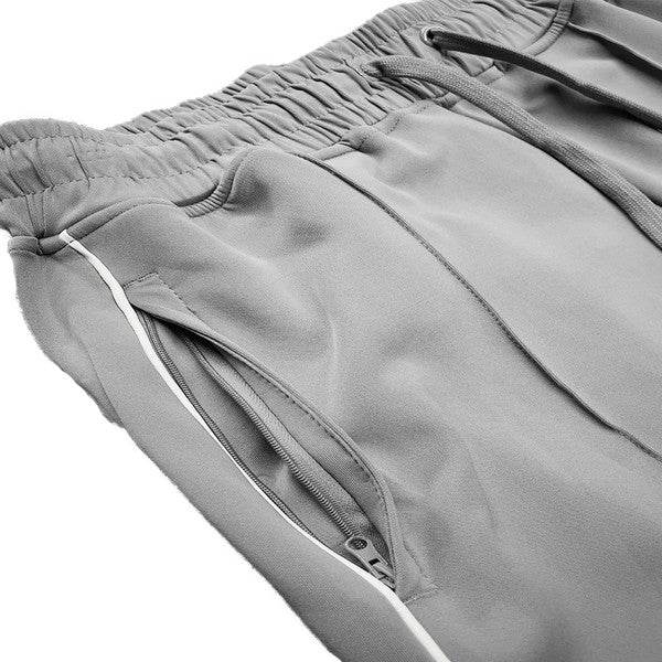 Mens Side Pipe Stacked Flare Pants 6 Colors - VacationGrabs