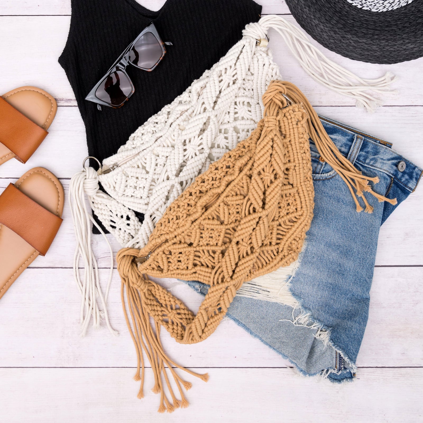 Macrame Sling Bag