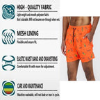 Swimwear - Blue Stripes Swim Shorts - VacationGrabs
