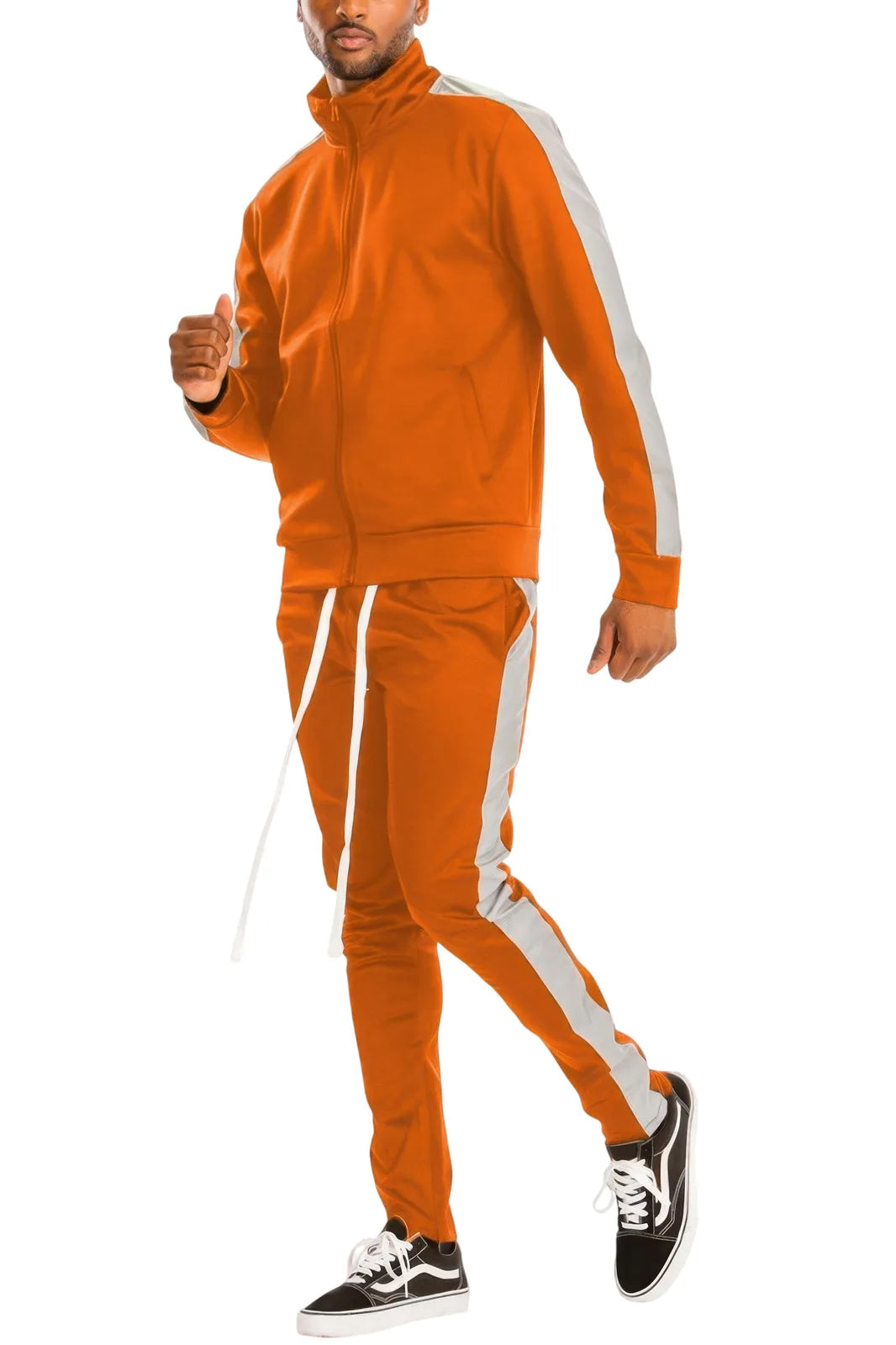 Men's Tracksuit Juicy Couture in Vibrant Blue - Orange White - white background