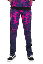 Men's Camo Pants for Trendy Travel Styles - Purple - white background