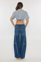 Women's Wide-Leg Jeans for Comfortable Casual Style