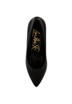 Casey Metallic Detail Block Heel Pumps