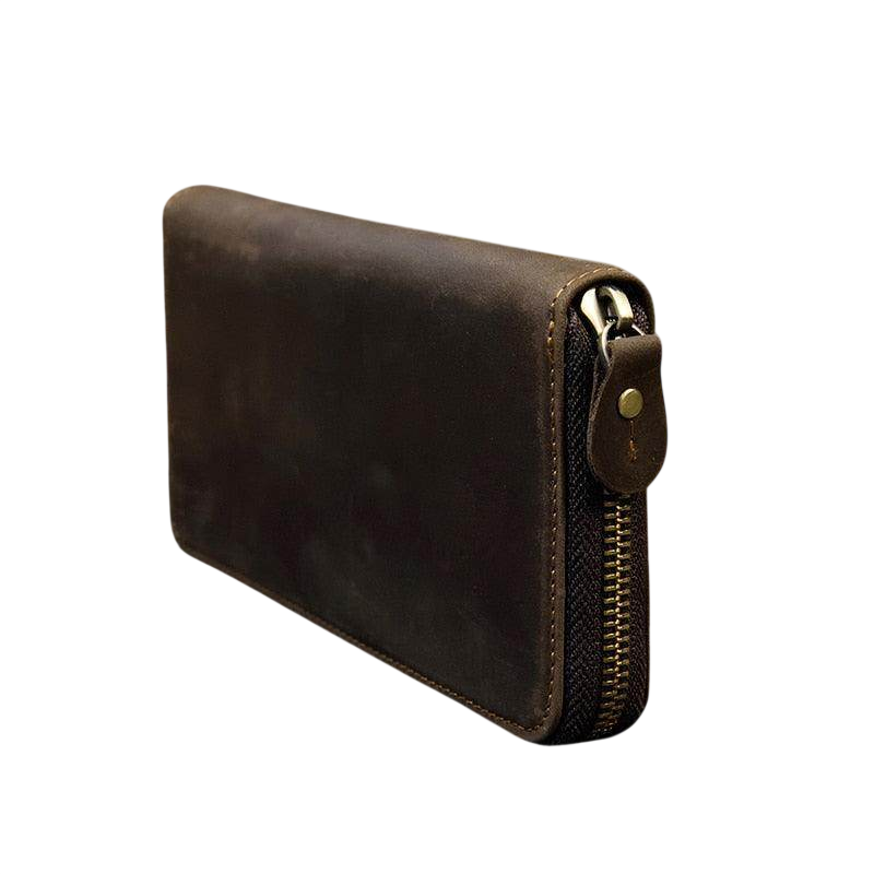 VacationGrabs Crazy Horse Leather Wallet