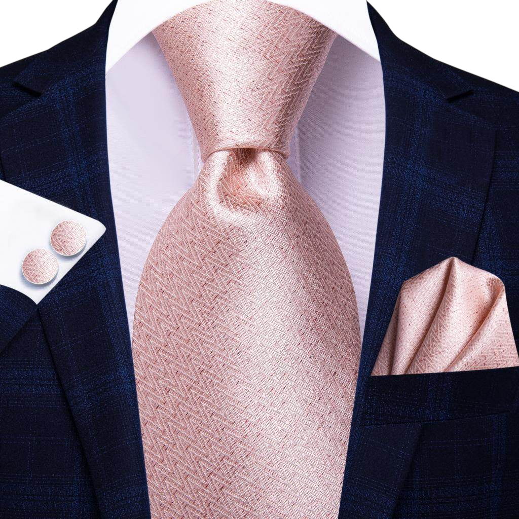VacationGrabs Gold Paisley Formal Tie for Men