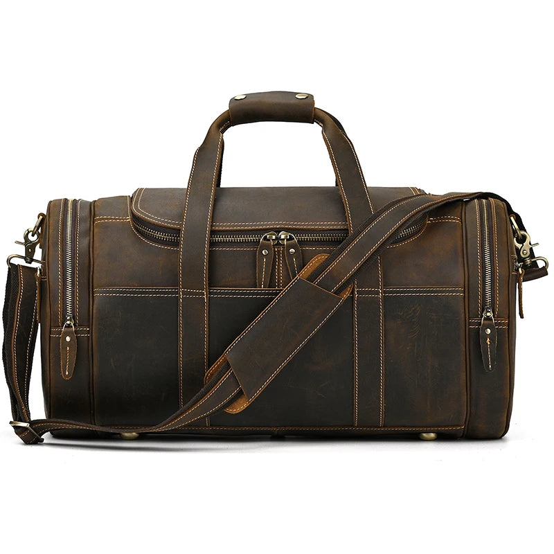 Brown leather crossbody mini bag, stylish and versatile for everyday use