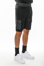 Men's black lightweight running shorts with pockets for comfort