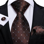 Men Necktie Teal Blue Paisley Designer Silk Wedding Tie - VacationGrabs