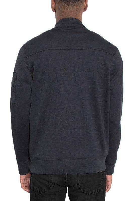 Mens Cotton Zip Up Light Weight Jacket - VacationGrabs