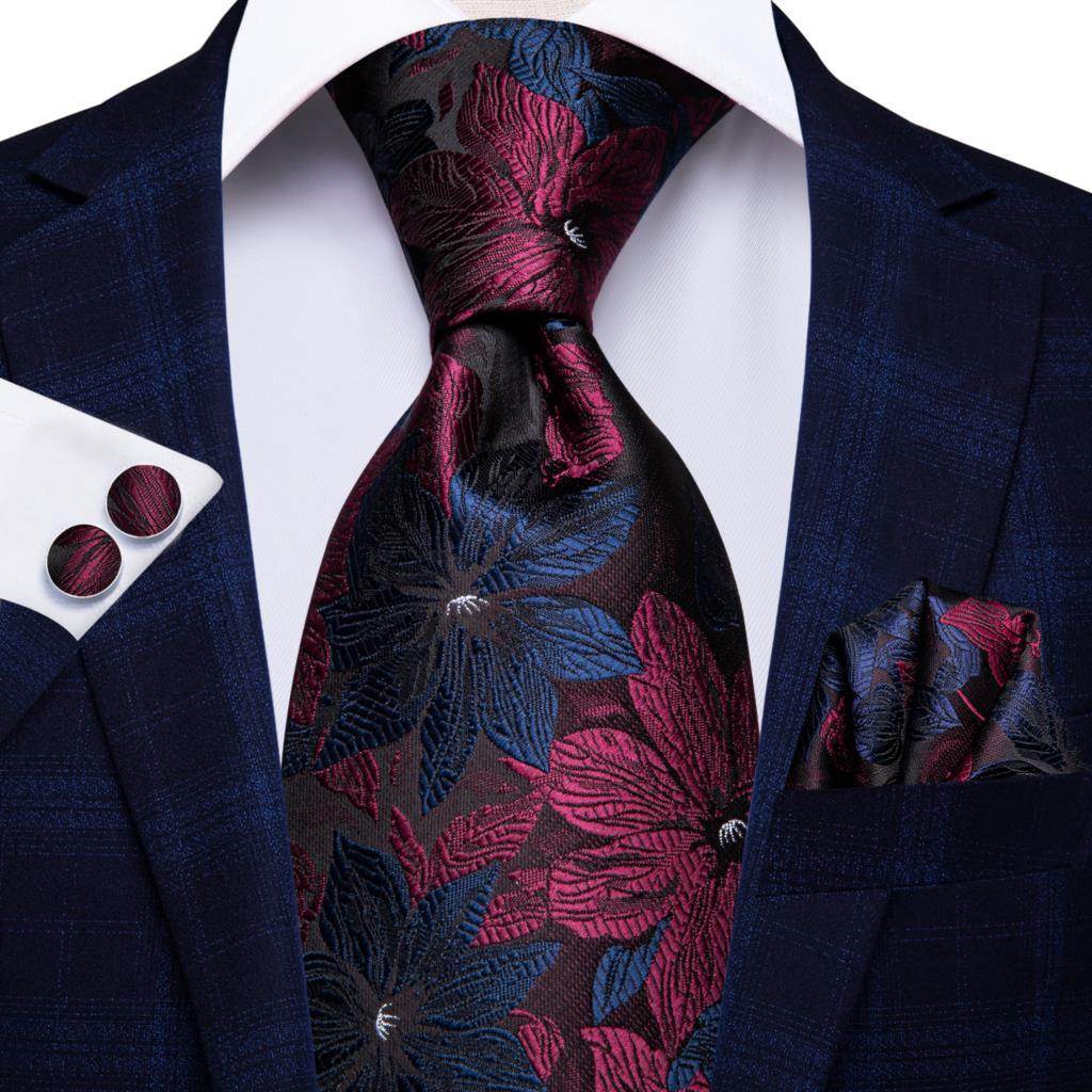 Mens Formal Luxury Wedding Neckties Gravatas 100% Silk - VacationGrabs