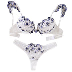 Gorgeous Floral Push Up Bra for Women’s Comfort