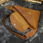 Retro Style Genuine Leather Crossbody Bags - VacationGrabs