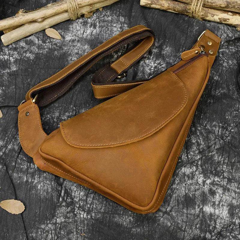 Retro Style Genuine Leather Crossbody Bags - VacationGrabs