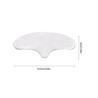 Clear reusable anti wrinkle forehead patch for smoothing skin