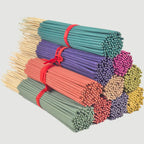 Colorful seasonal incense stick sets for aromatherapy and relaxation