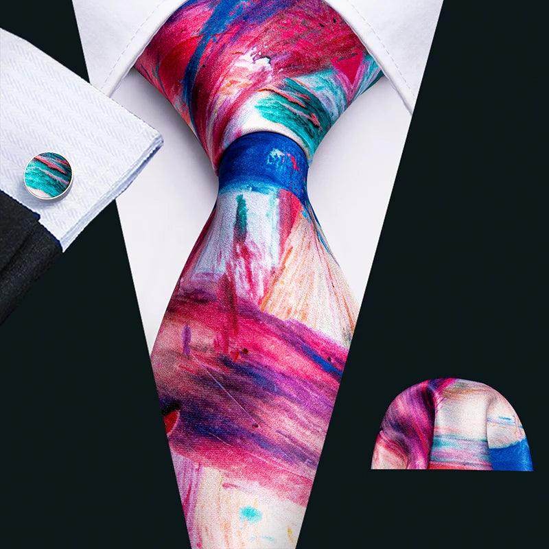 Colorful VacationGrabs unique necktie designs with vibrant patterns for stylish men's accessories